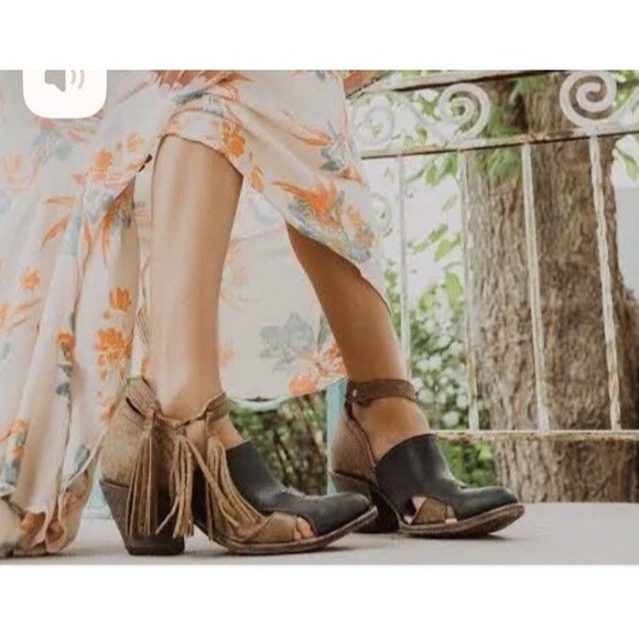 Miss Macie Women's Mercy Me 5" Pointed Toe Bootie - Brown/Black SZ 6.5 NWOB - Picture 2 of 12